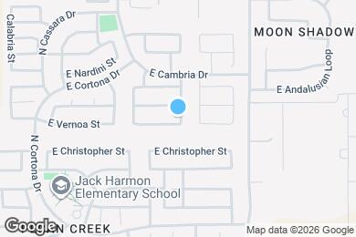 Map image of the property - 1400 E Vernoa St