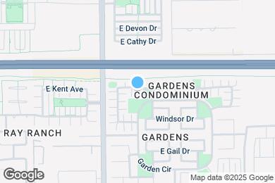 Map image of the property - 4093 E Jasper Dr