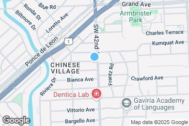 Map image of the property - 400 Sansovino Ave