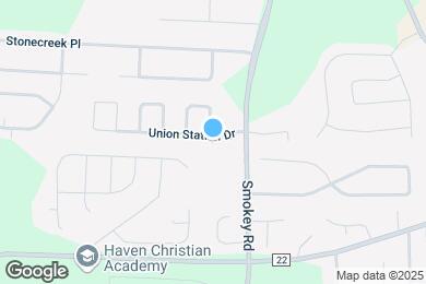 Map image of the property - 109 Union Station Dr