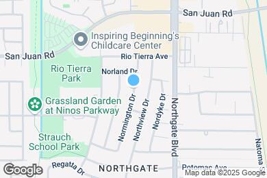 Map image of the property - 3223 Normington Dr