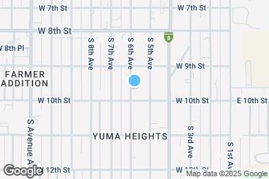 Map image of the property - 965 S 6th Ave
