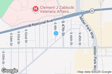 Map image of the property - 1242 S 48th St