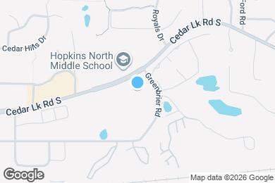 Map image of the property - 10401 Cedar Lk Rd S