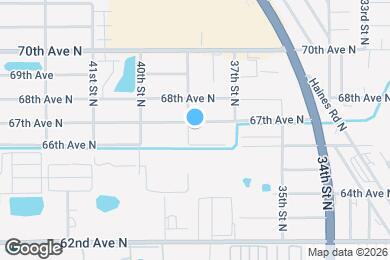 Map image of the property - 3790 67th Ave N
