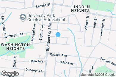 Map image of the property - 2029 St John St
