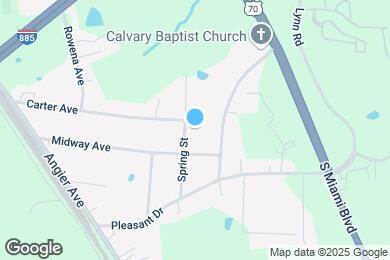 Map image of the property - 205 Spring St