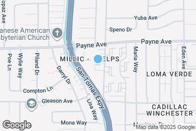 Map image of the property - 1359 Phelps Ave