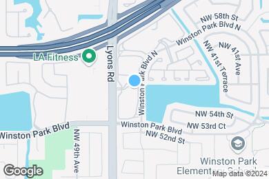 Map image of the property - Windsor Coconut Creek