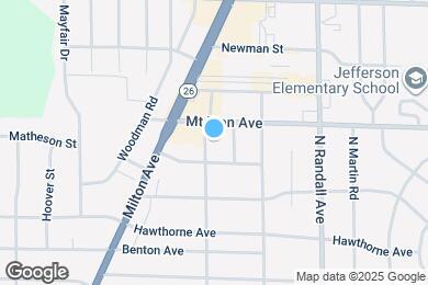 Map image of the property - 1248 N Ringold St