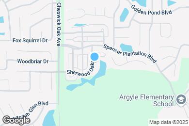 Map image of the property - 447 Sherwood Oaks Dr