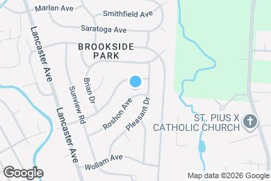 Map image of the property - 7412 Roshon Ave