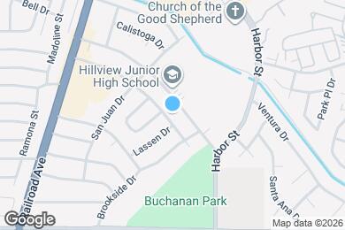 Map image of the property - 331 El Dorado Dr