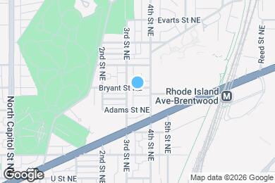 Map image of the property - 313 Bryant St NE