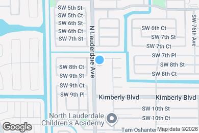 Map image of the property - 726 SW 81st Ave