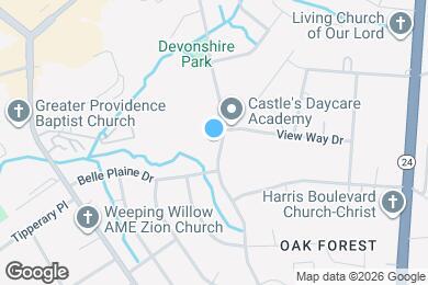 Map image of the property - 6600 Barrington Dr