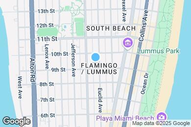 Map image of the property - 920 Euclid Ave