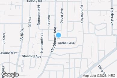 Map image of the property - 7221 Vassar Ave