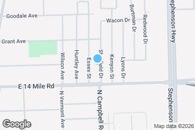 Map image of the property - 125 Sheffield Dr