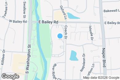 Map image of the property - 244 E Bailey Rd