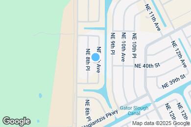 Map image of the property - 4000 NE 9th Ave