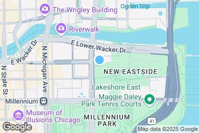 Map image of the property - Aqua at Lakeshore East