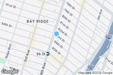 Map image of the property - 83 STREET