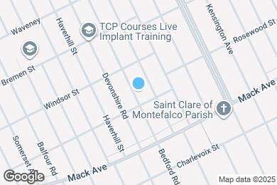 Map image of the property - 3638 Bedford St