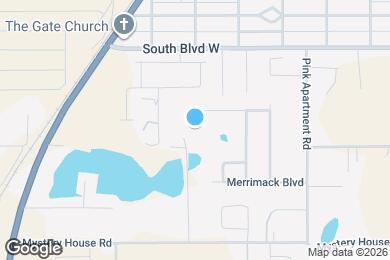 Map image of the property - 1423 Merrimack Ln