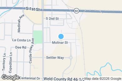 Map image of the property - 235 Molinar St