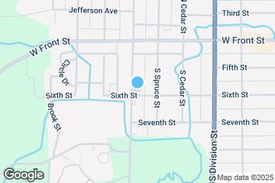 Map image of the property - 219 S Elmwood Ave