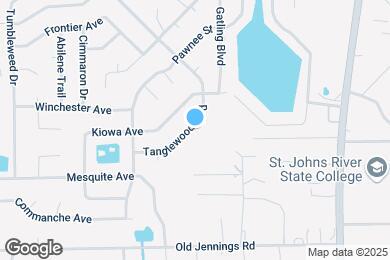 Map image of the property - 2846 Tanglewood Blvd
