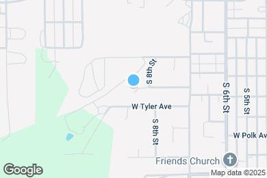 Map image of the property - 904 W Harrison Ave
