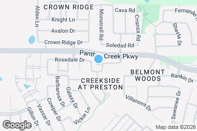 Map image of the property - 13359 Velasco Drive