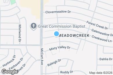 Map image of the property - 3305 Country Creek Ln