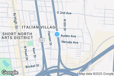 Map image of the property - 825 N 4th St