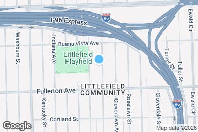 Map image of the property - 12701 Northlawn St