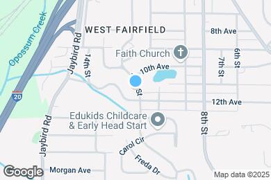 Map image of the property - 1009 12th St
