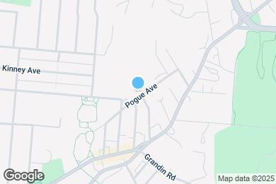 Map image of the property - 2106 Pogue Ave