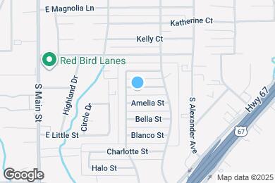 Map image of the property - 410 Oleander St