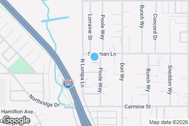 Map image of the property - 2420 Poole Way