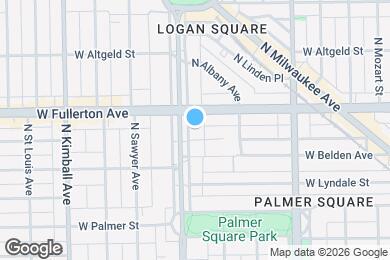 Map image of the property - 2339 N Kedzie Blvd