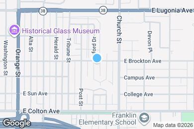 Map image of the property - 1028 Oxford Dr