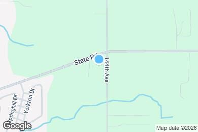 Map image of the property - 17545 144th Ave