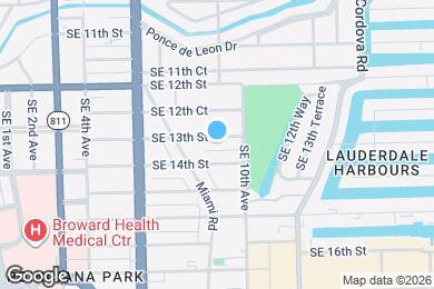 Map image of the property - 814 SE 13th St