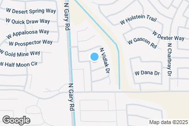Map image of the property - 1263 W Busa Dr