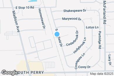 Map image of the property - 7718 Southfield Dr