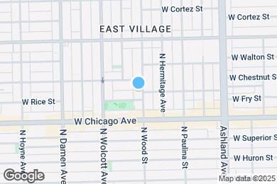 Map image of the property - 842 N Wood St