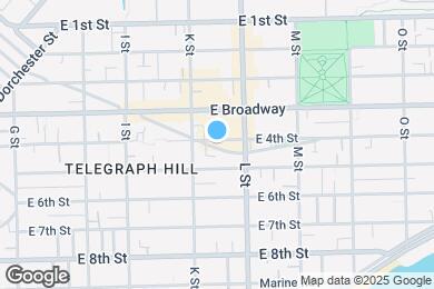 Map image of the property - 703 E 4th St