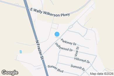 Map image of the property - 325 Woodland Hills Dr